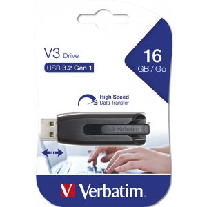 Verbatim V3 USB Drive 3.2 Gen 1 - 16GB