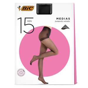 Bic Pantyhose Medias 15 Den Small Black