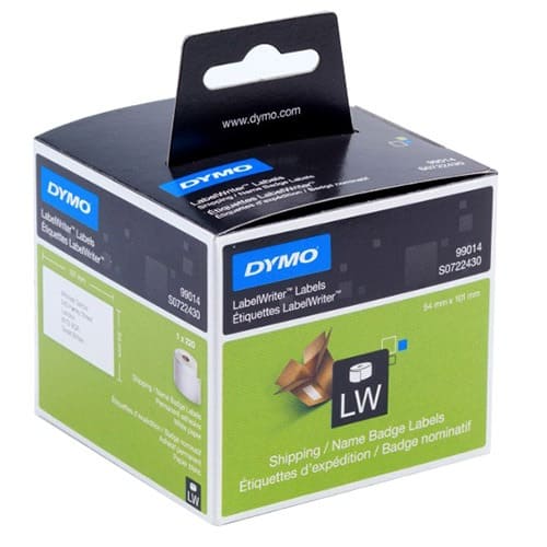 Dymo labels 101 x 54