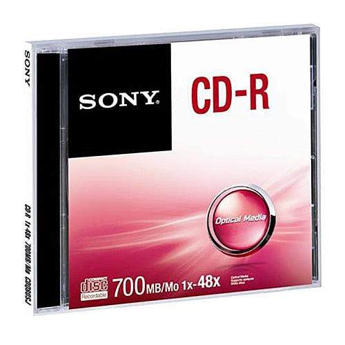 Sony CD-R 700 MB 48X Compact Disk - SBC Store