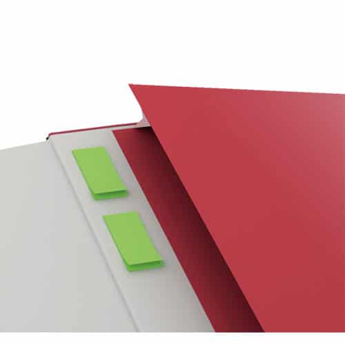 Leitz notebook A4 squared hardcover, red