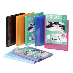 Viquel PP Perso Front View Display Book A4 60 Pockets