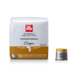 Illy iperEspresso MONOARABICA Ethiopia 18 Coffee Capsules