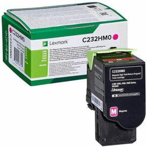 Lexmark Toner C232HM0 Magenta High Capacity for C&MC/2325/2425/2535 2.3K