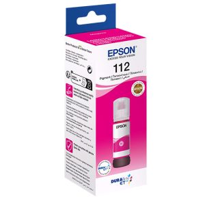 Epson 112 EcoTank Pigment Magenta Ink Bottle 127 ml (C13T06C34A)