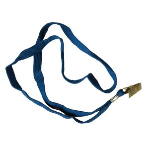 Viva Lanyard With Clip Blue Pack of 50