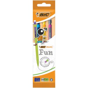 Bic Matic Fun Mechanical Pencil 0,7mm Blister 3