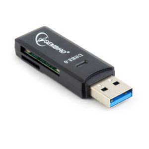 Gembird Compact USB 3.0 SD & MSD Card Reader