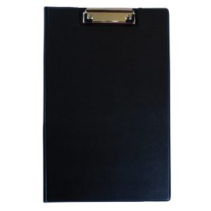 Profile PVC Clip Board Folder Foolscap Black