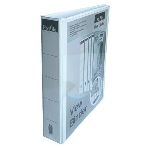 Profile PVC Full View 2-Ring Binders A4/40mm