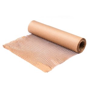 Sax Design Honeycomb Wrapping Brown Paper 20cm x 20m
