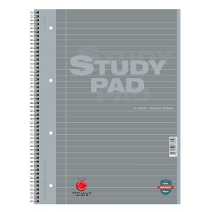 Camel Wirebound Study Pad A4+ 160 pages Grey