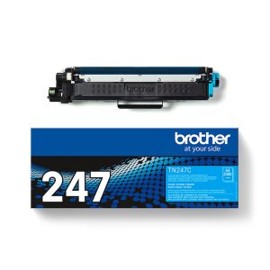 Brother TN-247C Cyan High Capacity Toner Cartridge (Original)
