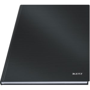 Leitz Solid Hardcover Notebook A4 Black