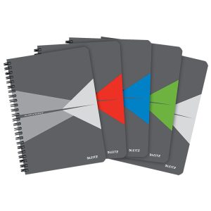 Leitz Office Notebook Leitz A5 lined, spiral with PP cover