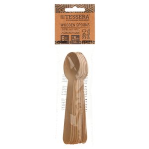 Tessera Wooden Spoons FSC® 16cm Pack of 8
