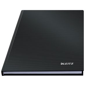 Leitz Solid Hardcover Notebook A5, Black