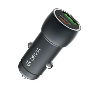 Devia EA507 Extreme Speed Series PD30W+QC3.0 18W Metal Full Compatible Fast Car Charger