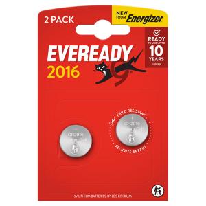 Eveready CR2016 Lithium Battery 3V